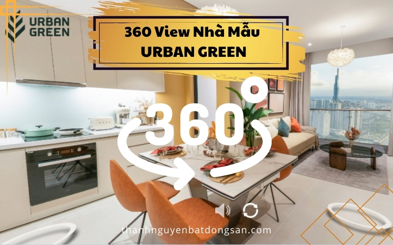 360 view nhà mẫu Urban Green