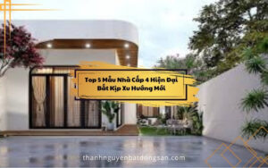 Top 5 Mẫu Nhà Cấp 4 Hiện Đại, Bắt Kịp Xu Hướng Mới