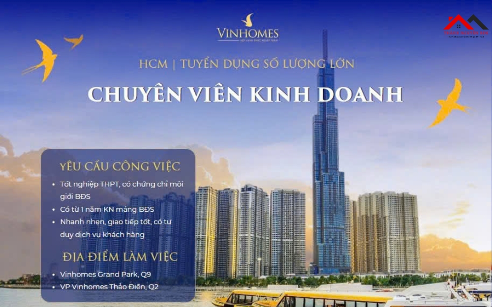 Vinhomes Tuyển Dụng