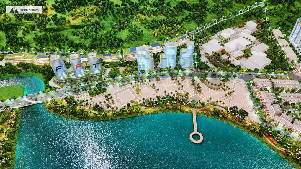 Phối cảnh dự án FPT AI City Quy Nhon. Ảnh: FPT