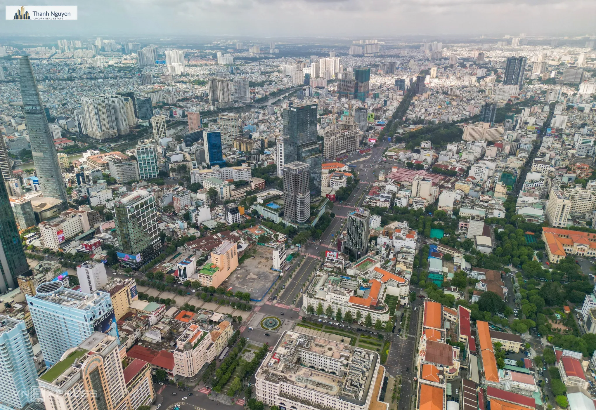 Một góc thị trường bất động sản khu trung tâm TP HCM. Ảnh: Quỳnh Trần