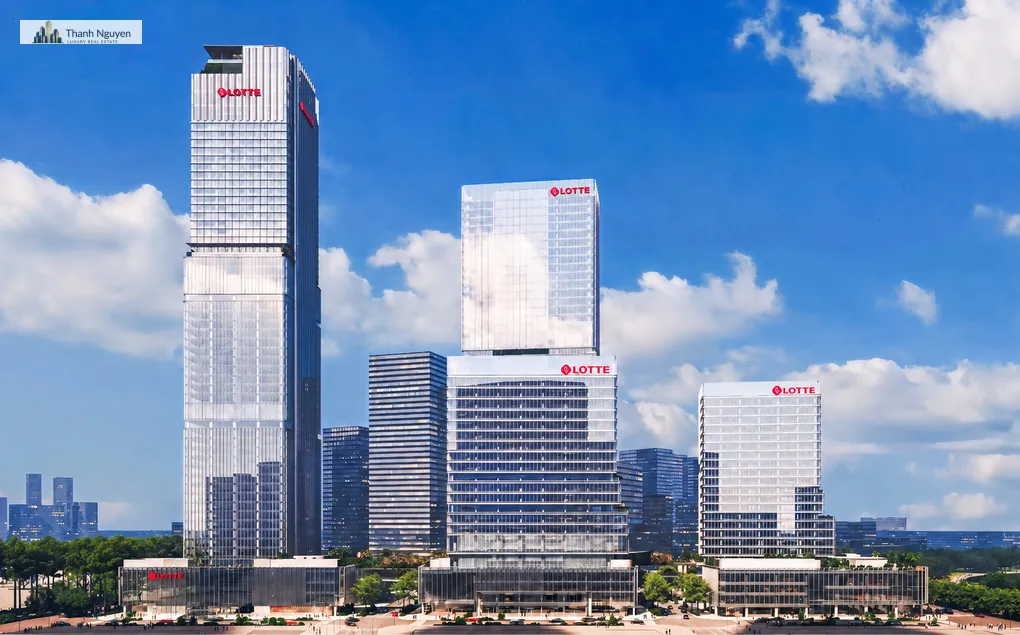 Phối cảnh dự án Lotte Eco Smart City. Ảnh: Phát Đạt