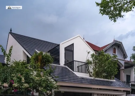 Nhà phố 165 m2 thoáng sáng với nhiều khoảng chơi cho trẻ