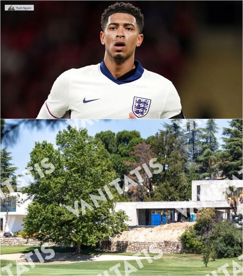 Biệt thự triệu bảng của Harry Kane và Jude Bellingham: Đẳng cấp sao tuyển Anh 3 Hình ảnh bên ngoài căn nhà tại Madrid của Bellingham. Ảnh: Vanitatis