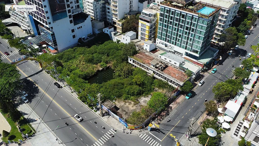 Khánh Hòa Giao Đất Vàng Trần Phú Nha Trang Cho Dự Án Tổ Hợp Cao Cấp 2 Khu đất vàng 48-48A Trần Phú, phường Nha Trang. Ảnh: Trung Ninh