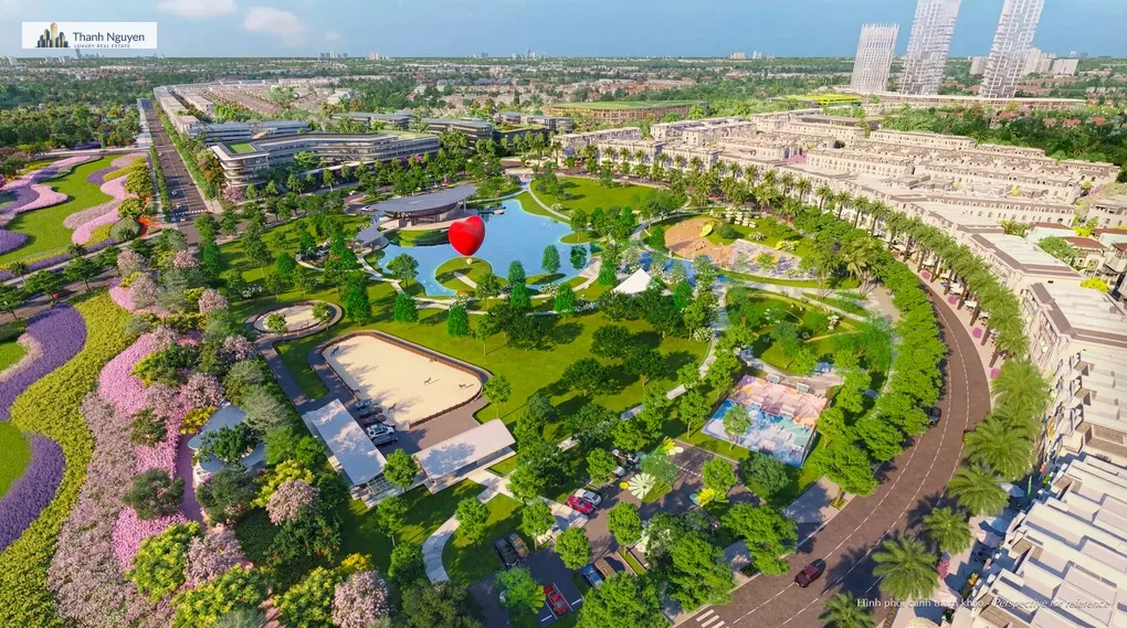 Bắc Ninh: Dự án Hồng Hạc City được phép bán cho người nước ngoài 2 Phối cảnh trung tâm khu đô thị. Ảnh: Phú Mỹ Hưng