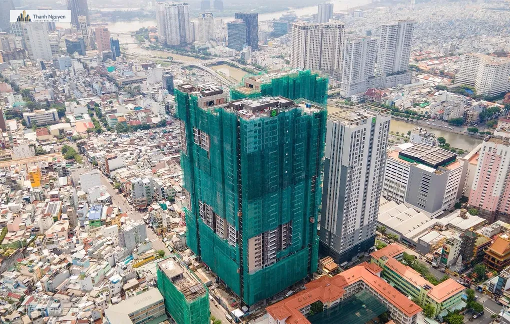 Novaland Tái Khởi Động The Grand Manhattan Quận 1 TP.HCM 2 Hình ảnh dự án The Grand Manhattan số 100 Cô Giang, TP HCM. Ảnh: Novaland