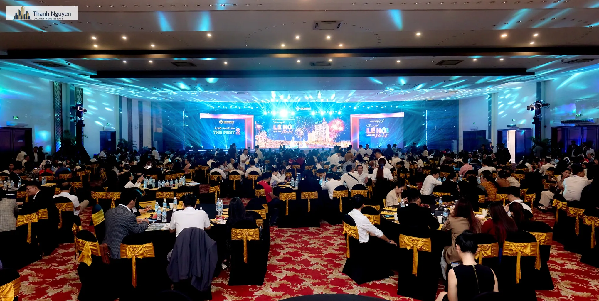 Sun Group ra mắt The Fest 2 Nha Trang: Căn hộ tâm mạch lễ hội 2 Gần 800 khách mời tham dự lễ ra mắt tòa tháp The Fest 2 với chủ đề Tâm mạch lễ hội - Nhịp đập phồn vinh. Ảnh: Ánh Dương