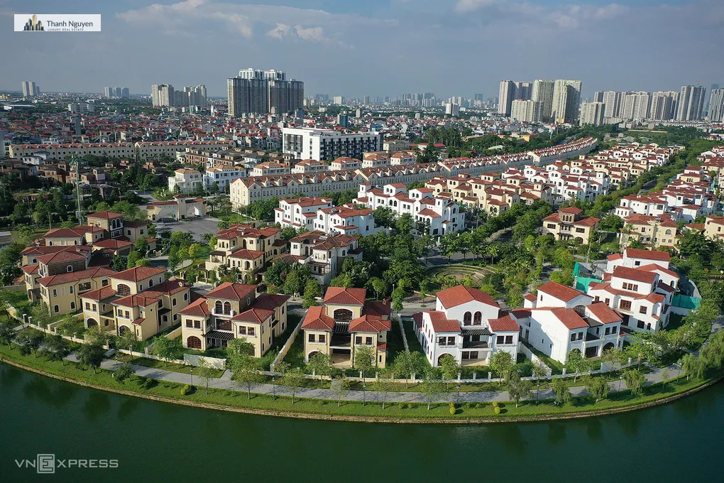 Một dự án thấp tầng tại phía Tây Hà Nội. Ảnh: Ngọc Thành