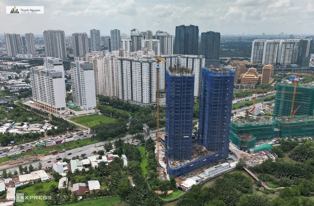Bất động sản khu đông TP HCM, tháng 8/2025. Ảnh: Quỳnh Trần