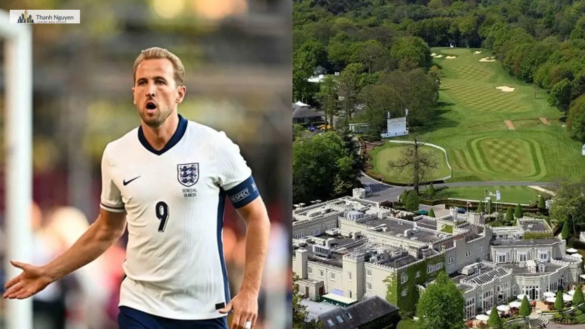 Biệt thự triệu bảng của Harry Kane và Jude Bellingham: Đẳng cấp sao tuyển Anh