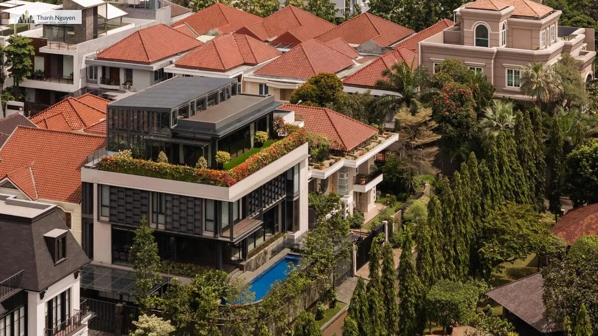 Nhà ở Jakarta: Không gian xanh và ánh sáng tự nhiên