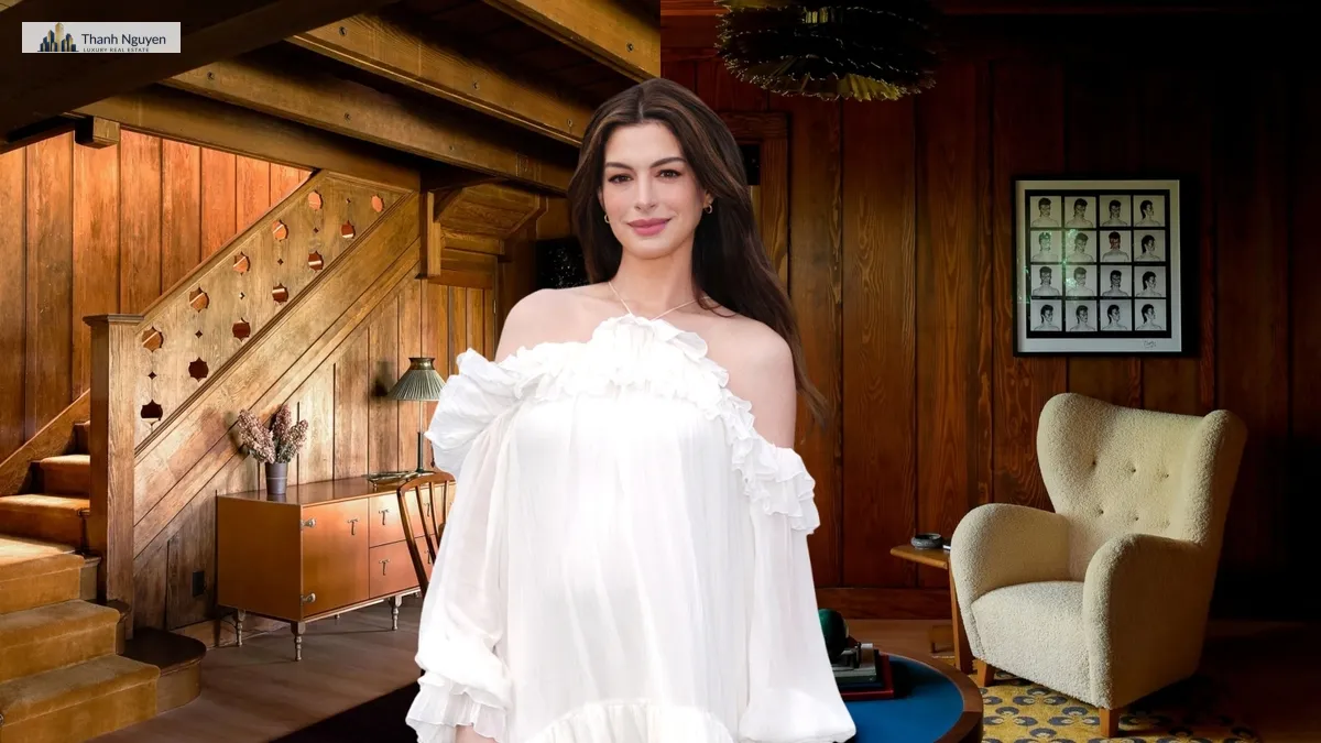Căn nhà nghỉ cuối tuần của Anne Hathaway