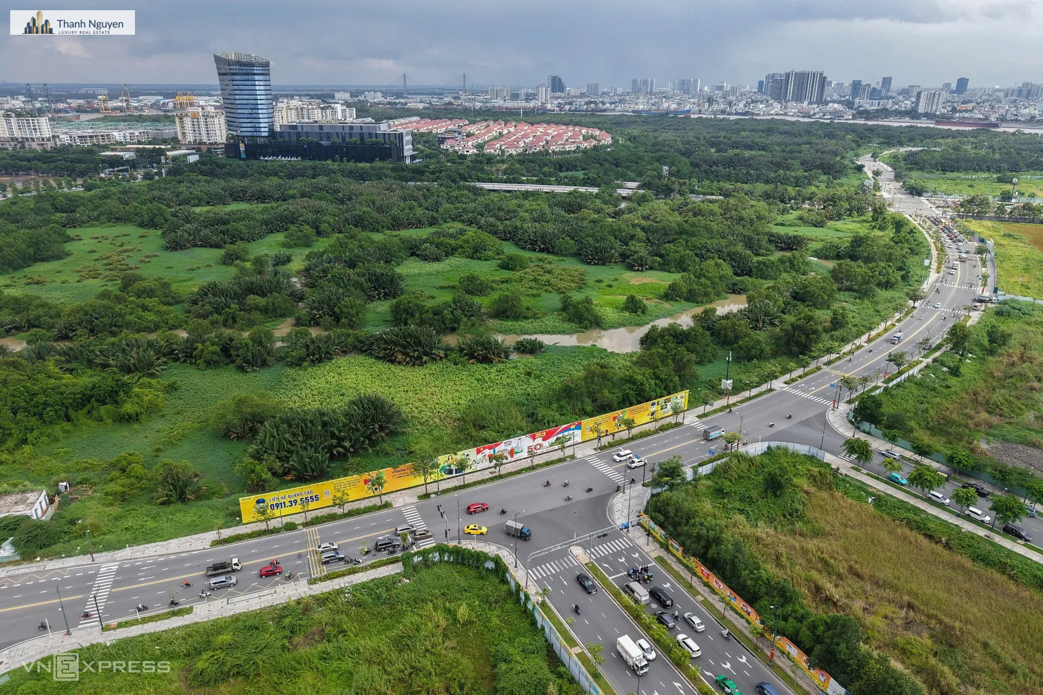 Lotte Eco Smart City Thủ Thiêm Hoàn Tất Nghĩa Vụ Tài Chính 17.569 Tỷ Đồng 1 Khu đô thị mới Thủ Thiêm, phường An Khánh, TP HCM, tháng 8/2025. Ảnh: Quỳnh Trần