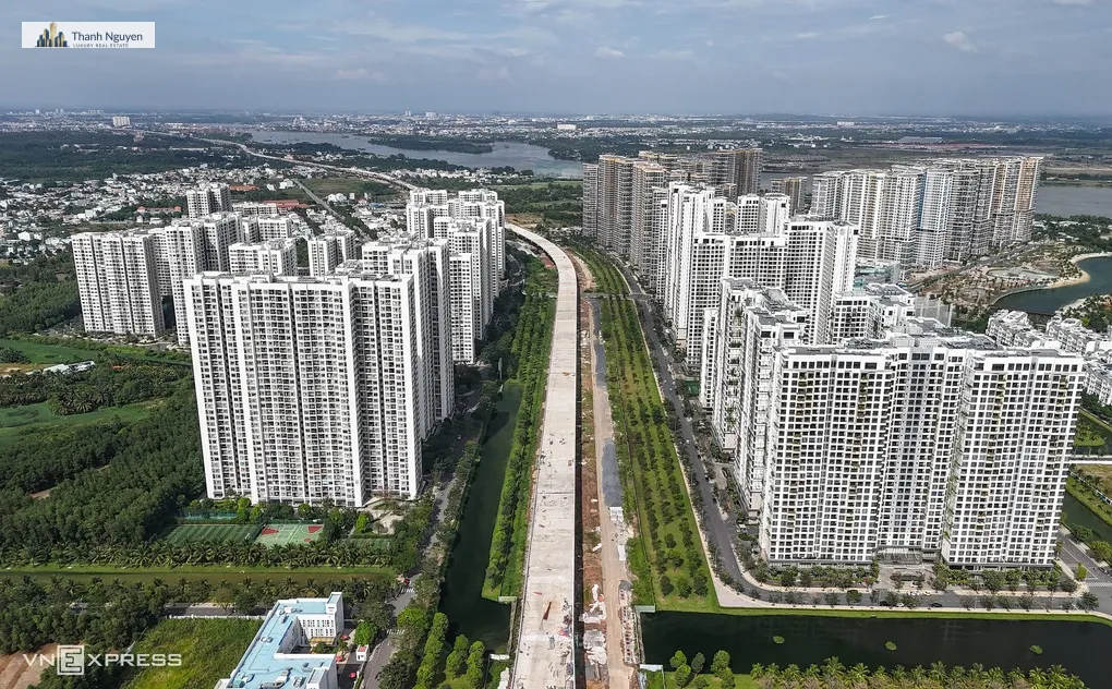 Bất động sản khu đông TP HCM. Ảnh: Quỳnh Trần
