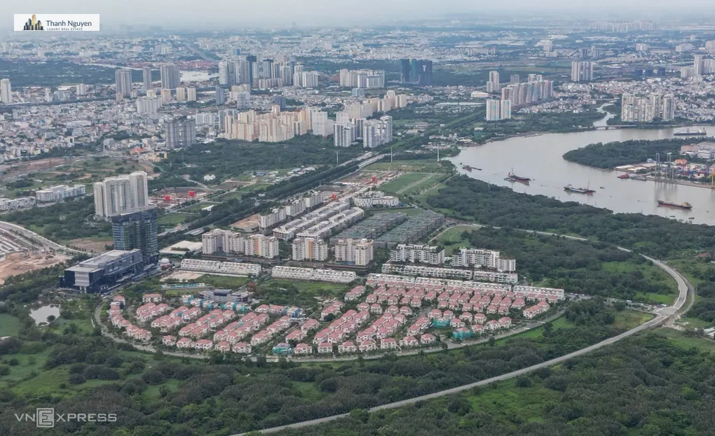Bất động sản khu đô thị Thủ Thiêm, tháng 5/2026. Ảnh: Quỳnh Trần