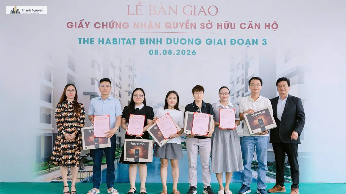 The Habitat Bình Dương: Sổ hồng trao tay chỉ 6 tháng, pháp lý minh bạch