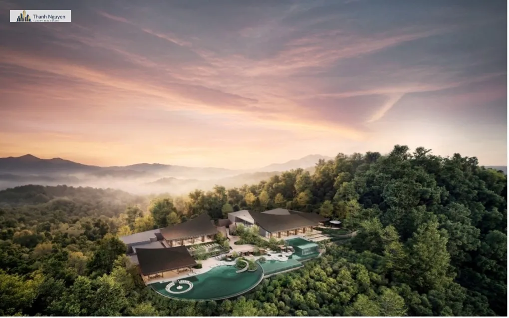 Phối cảnh khu nghỉ dưỡng cao cấp Vĩnh Hy. Ảnh: BIM Land