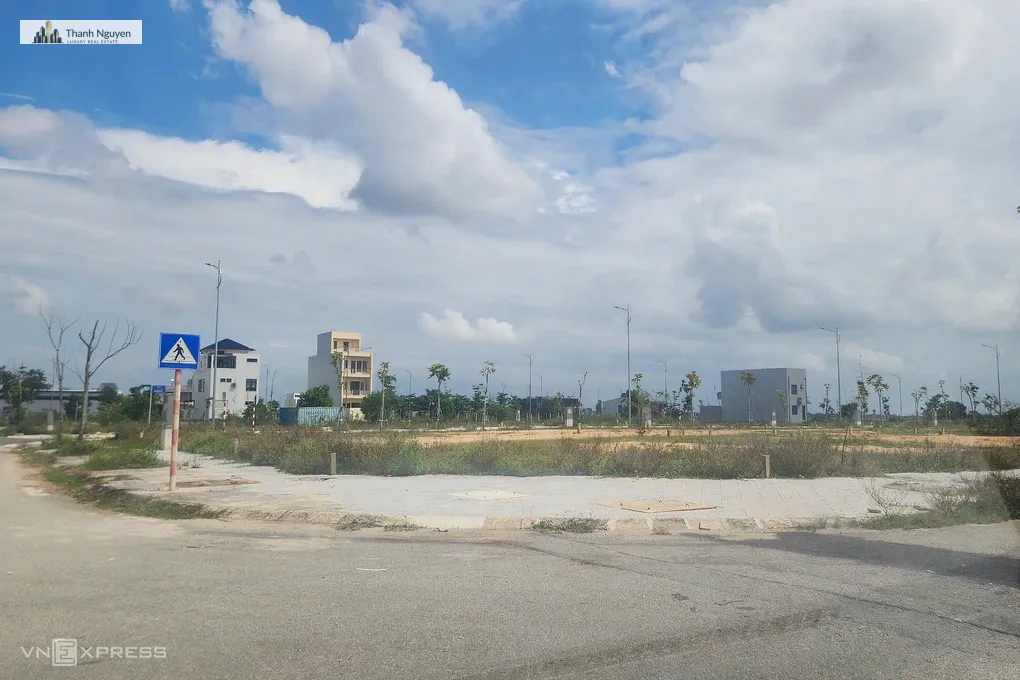 Các lô đất ở Khu đô thị mới An Vân Dương được đấu giá. Ảnh: Võ Thạnh